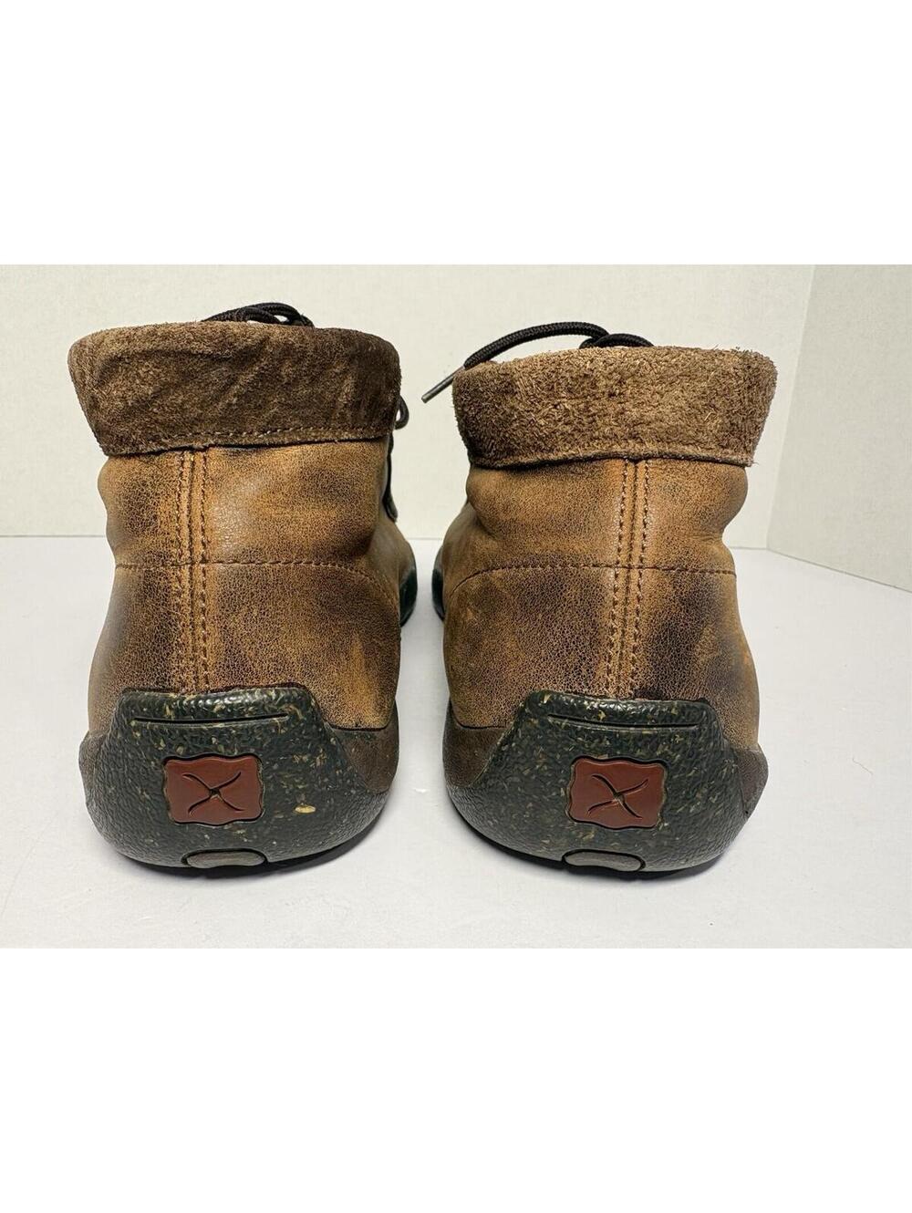 Men's Twisted X Chocolate Chukka Driving Moccasins Size 11M - Picture 3 of 12